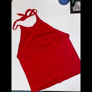 Self-Tie Halter Top